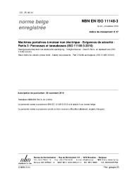 NBN EN ISO 11148-3:2010