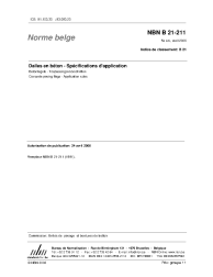 NBN B 21-211:2006