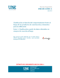 UNE-EN 13501-1:2019