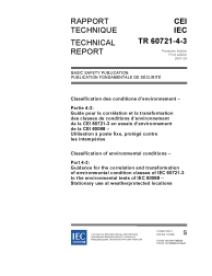 IEC TR 60721-4-3:2001