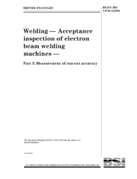 BS EN ISO 14744-5:2001