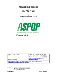 SAE TS 41AR-7:2020-06-18