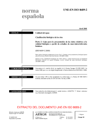 UNE-EN ISO 8689-2:2001 (R2008)