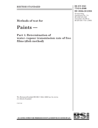 BS EN ISO 7783-1:2000