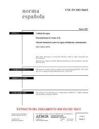 UNE-EN ISO 18412:2007