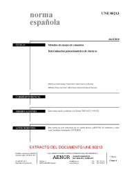 UNE 80213:2010 (R2016)