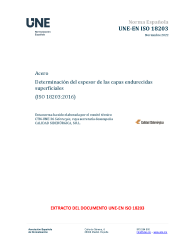 UNE-EN ISO 18203:2022