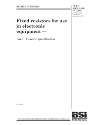 BS EN 60115-1:2001+A1:2001