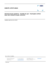 CEN/TS 17977:2023
