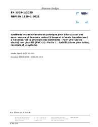 NBN EN 1329-1:2021