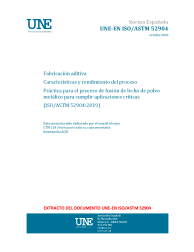 UNE-EN ISO/ASTM 52904:2020