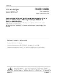 NBN EN ISO 8381:2008