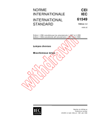 IEC 61549:1996+AMD1:1997+AMD2:1999 Consolidated