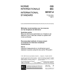 IEC 60107-4:1988