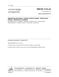 NBN EN 13104+A2:2012