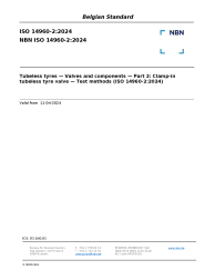 NBN ISO 14960-2:2024
