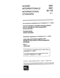 IEC 60061-1U:1996