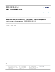 NBN ISO 19848:2020