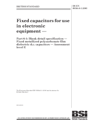 BS EN 60384-6-1:2005