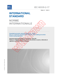 IEC 60335-2-17:2002+AMD1:2006+AMD2:2008 Consolidated
