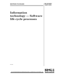 BS ISO/IEC 12207:1995