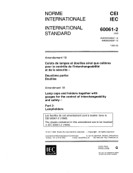 IEC 60061-2:1969/AMD18:1998