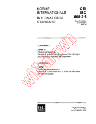IEC 60598-2-6:1994