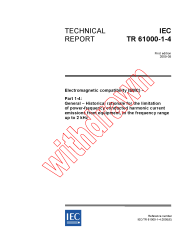 IEC TR 61000-1-4:2005