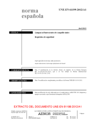 UNE-EN 61199:2012/A1:2013