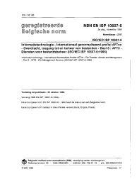 NBN EN ISP 10607-6:1996