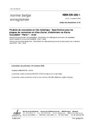 NBN EN 508-1:2008