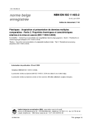 NBN EN ISO 11403-2:2004