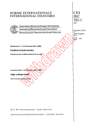 IEC 60282-1:1985/AMD1:1988