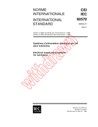 IEC 60570:1995+AMD1:1998 Consolidated