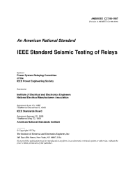 IEEE C37.98:1987 (R1999)