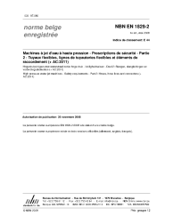NBN EN 1829-2:2008