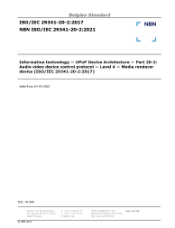 NBN ISO/IEC 29341-20-2:2021