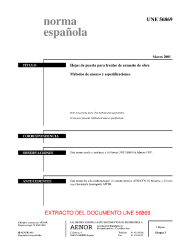 UNE 56869:2001 (R2017)