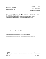 NBN EN 13336:2012