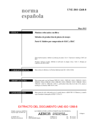 UNE-ISO 1268-8:2012 (R2018)