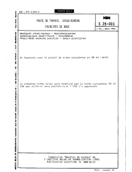 NBN S 26-001:1984