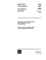 IEC TR 61602:1996