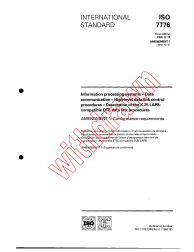 ISO 7776:1986/AMD1:1992