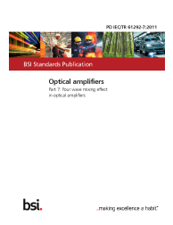 PD IEC/TR 61292-7:2011