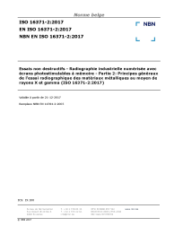 NBN EN ISO 16371-2:2017