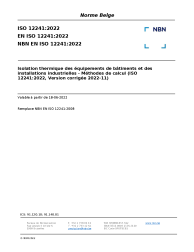 NBN EN ISO 12241:2022