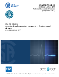 CSA ISO 5364:16 (R2021)