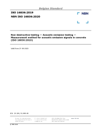 NBN ISO 16836:2020