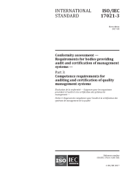 ISO/IEC 17021-3:2017