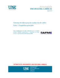 UNE-EN 61386-1:2008/A1:2020